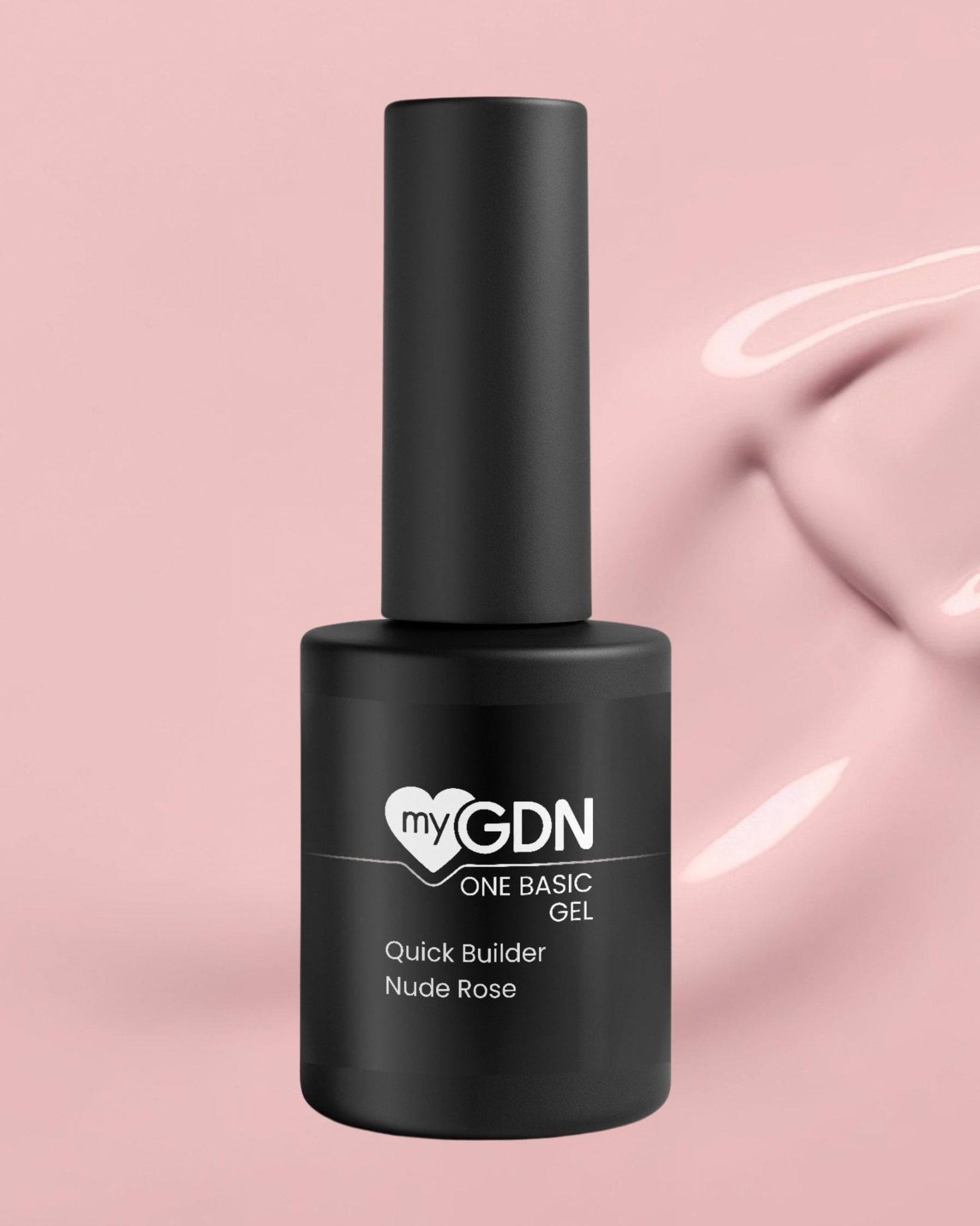 German Dream Nails - Bottle Builder Gel - 10ml Quick Builder Nude Rose