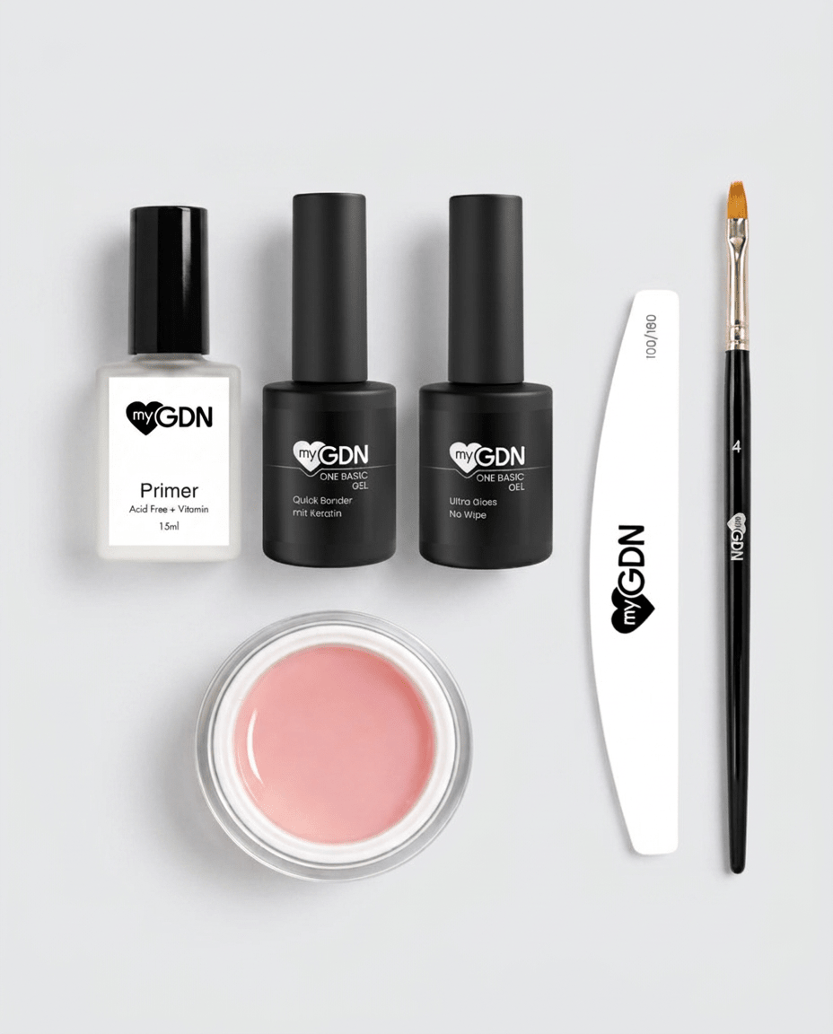 German Dream Nails - No File Gel No File Gel Essentials Set