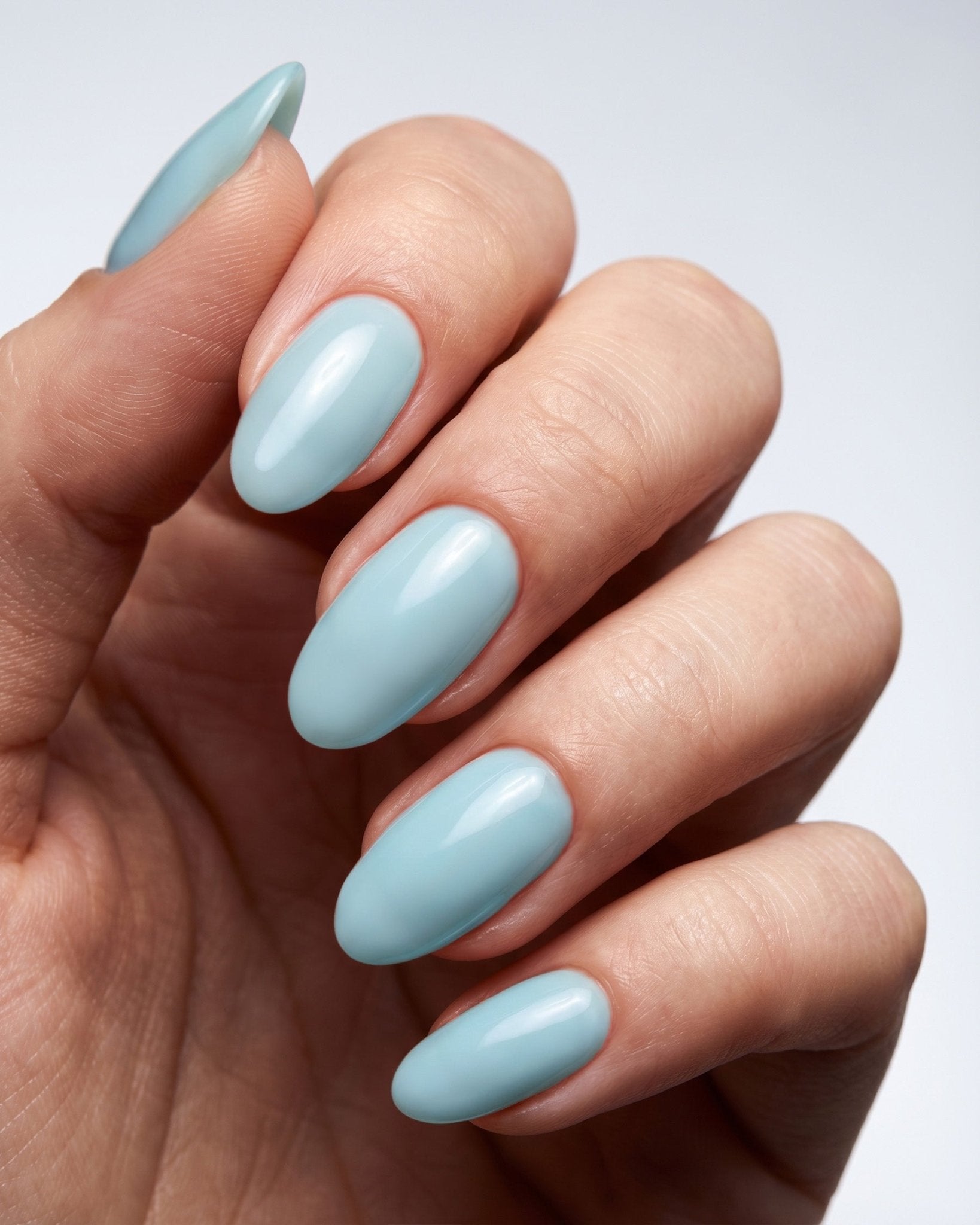 German Dream Nails - No File Gel No File Gel Sky Blue