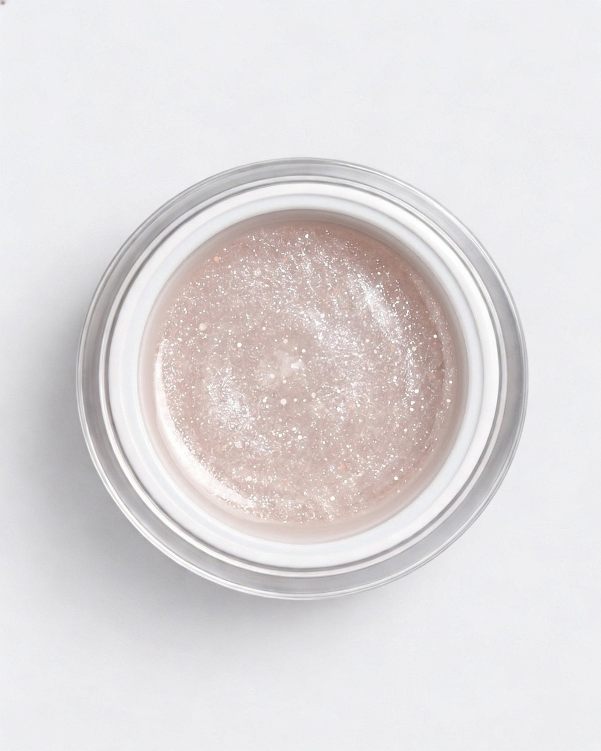 No File Gel Shimmer Nude – geöffneter Tiegel von oben