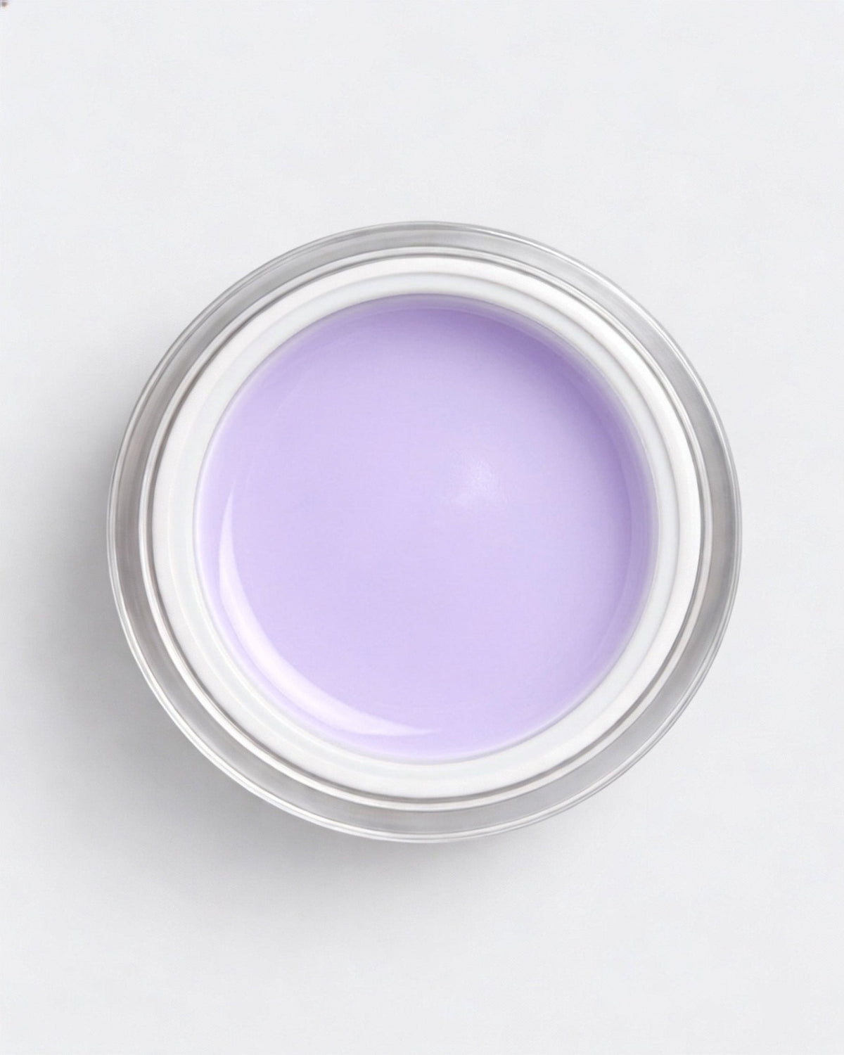 No File Gel Soft Lavender – geöffneter Tiegel von oben