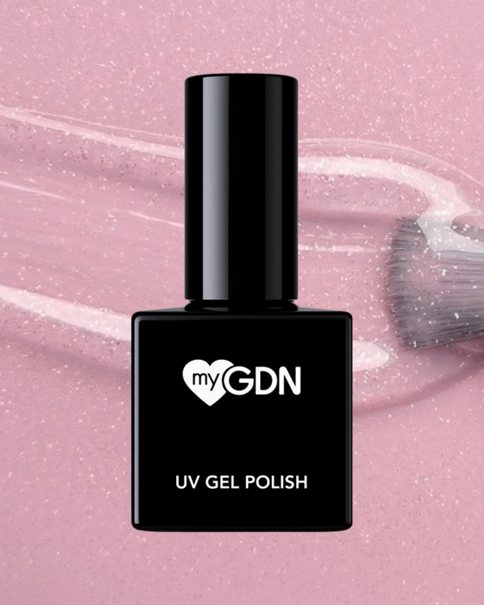German Dream Nails - RUBBER BASE - 8ml Rubber Base Nude Sparkle