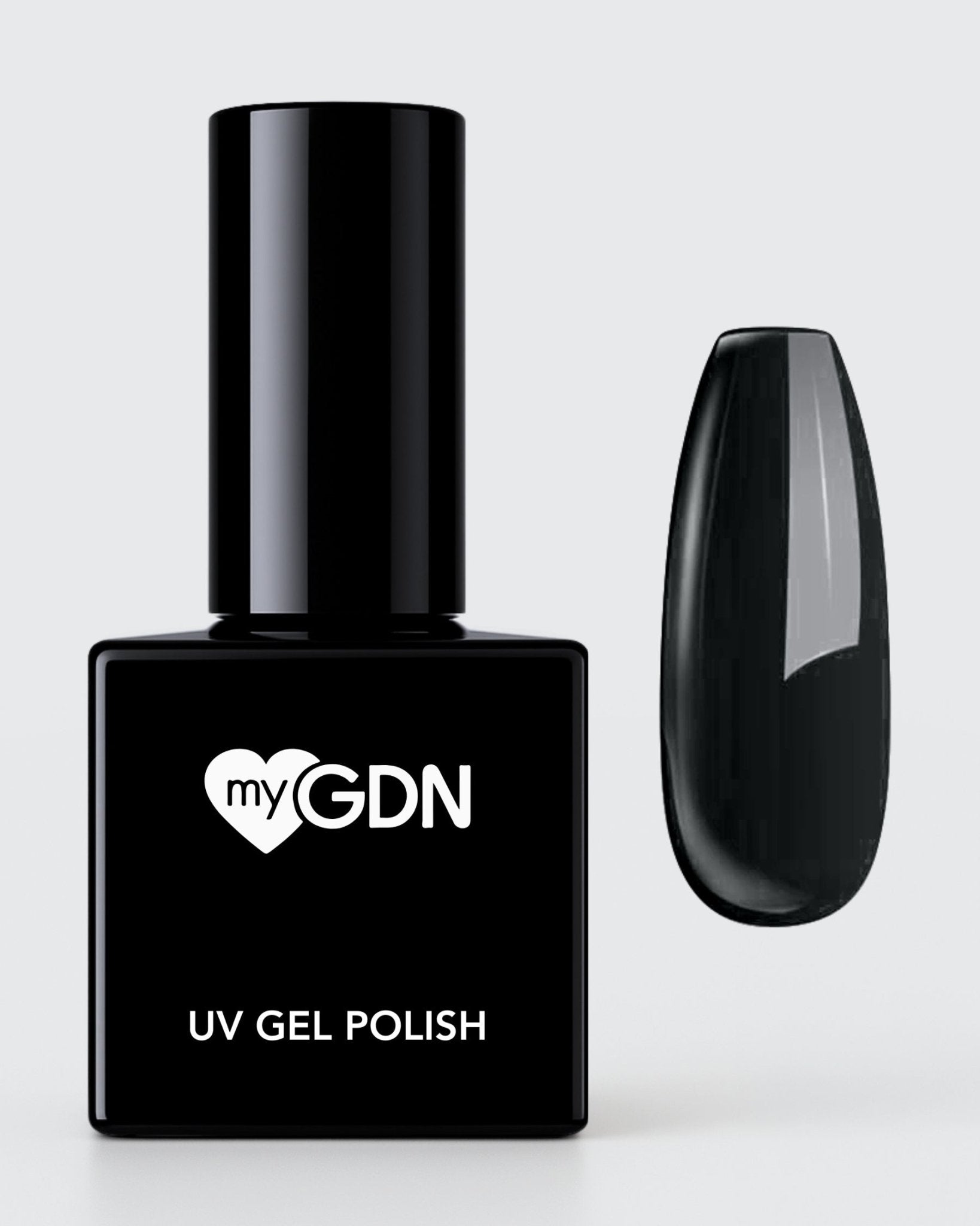 German Dream Nails - SHELLAC - 8ml Black