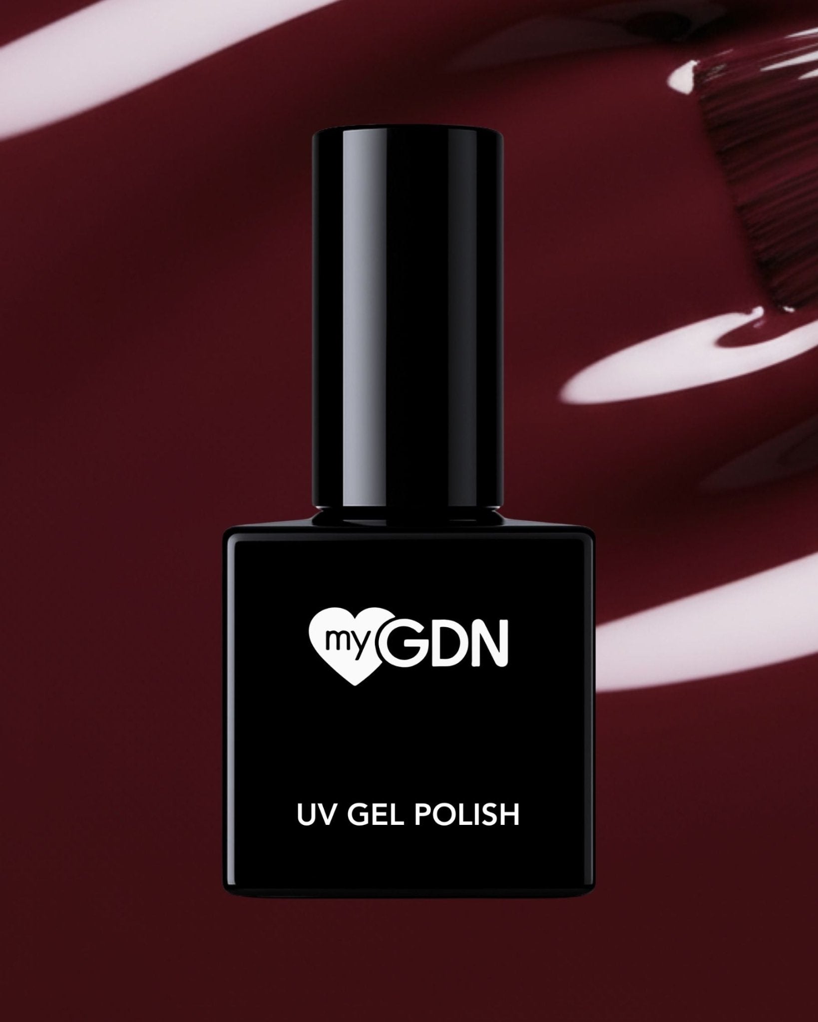 German Dream Nails - SHELLAC - 8ml Rouge Noir