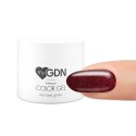 Intensive Color Gel red lady glitter - Rot glitter Farbgel für deine kreative Nailart