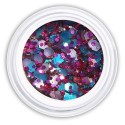 Mermaid Glitter Gel Adela - Lila glitter Farbgel für deine kreative Nailart