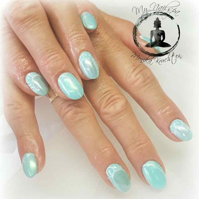 Farbgel Glossy Lucky Mint