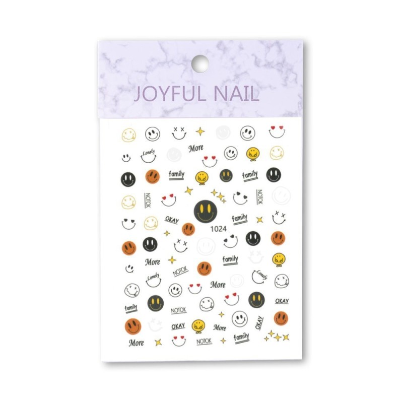 Joyful Sticker Smiley 1024 selbstklebend