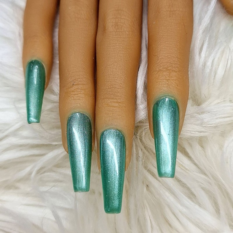 Farbgel Bonbon Eucalyptus - Lila metallic Farbgel für deine kreative Nailart