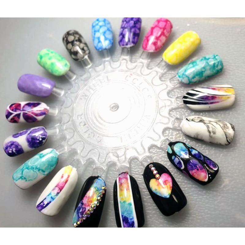 Nailart Ink Colour Set 6 x 6ml