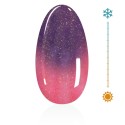 Thermo Glitter-Gel `Hot & Cold` n° 16 - Lila - Rosa - Rosa glitter Farbgel für deine kreative Nailart