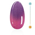 Thermo Glitter-Gel `Hot & Cold` n° 14 - Lila - Pink - Lila glitter Farbgel für deine kreative Nailart