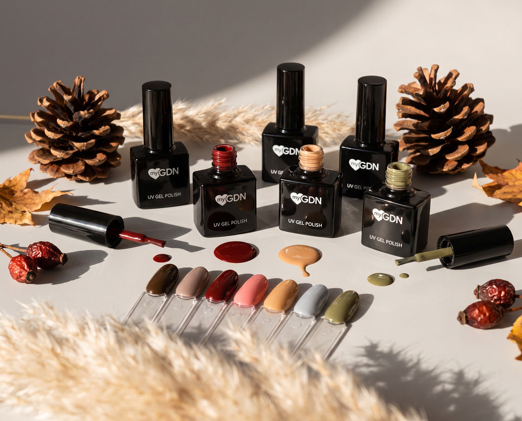 Herbstfarben – Shellac-Farben von German Dream Nails