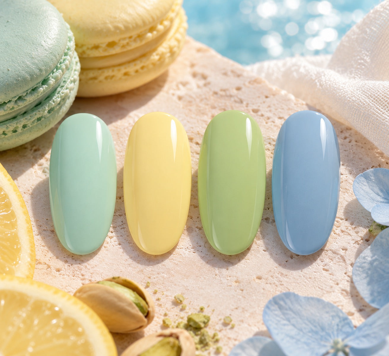Pastelltöne für sonnige Tage.