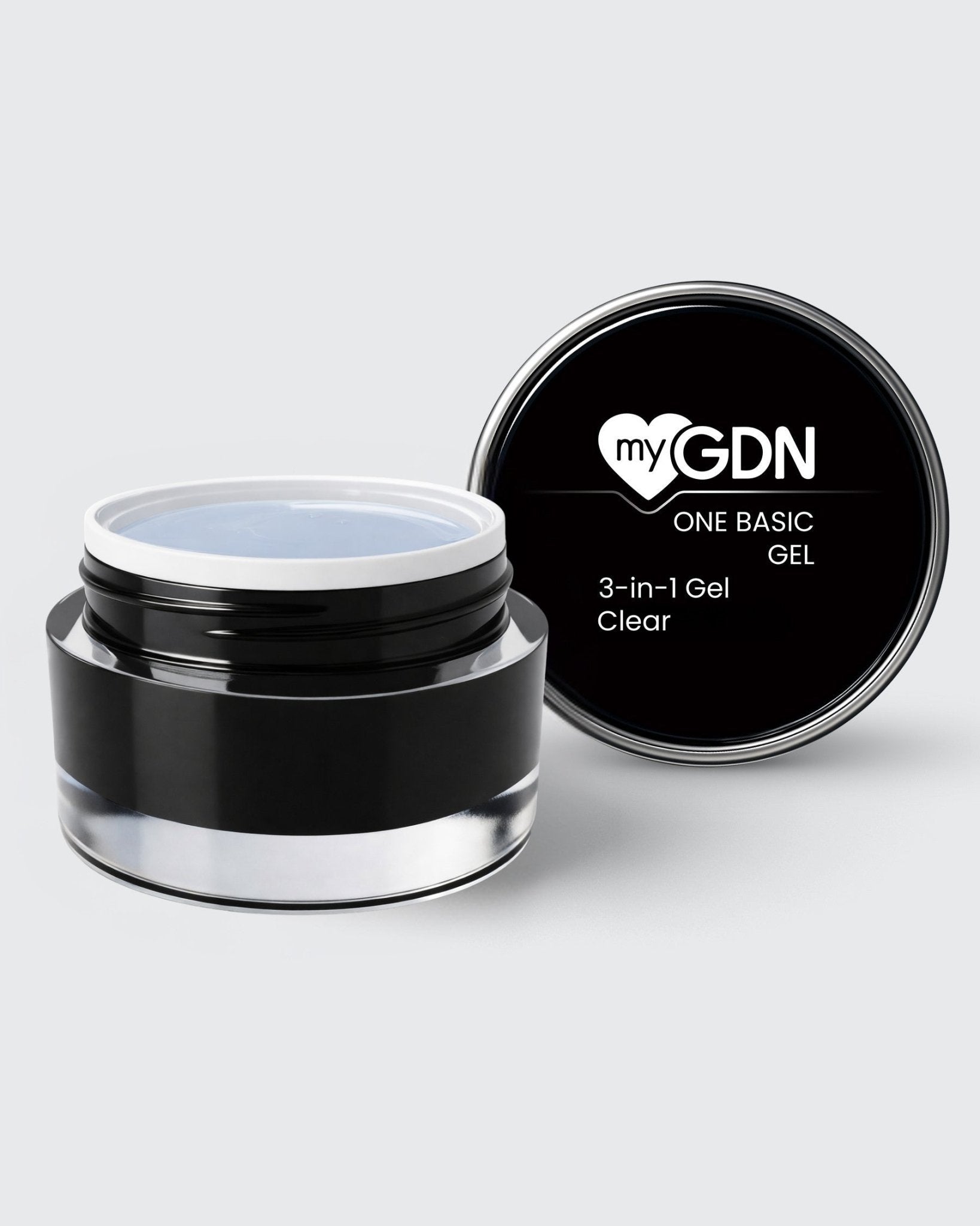 German Dream Nails - 3 - in - 1 Gel Clear