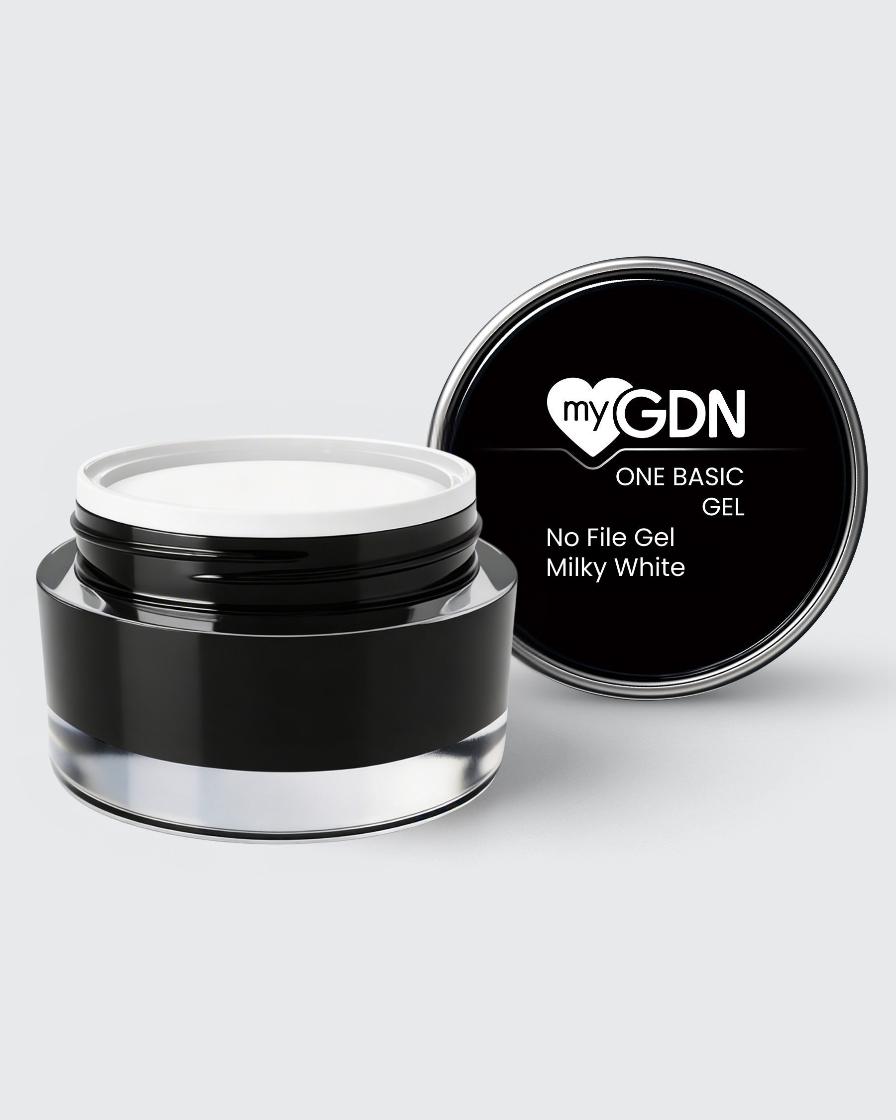 No File Gel Milky White