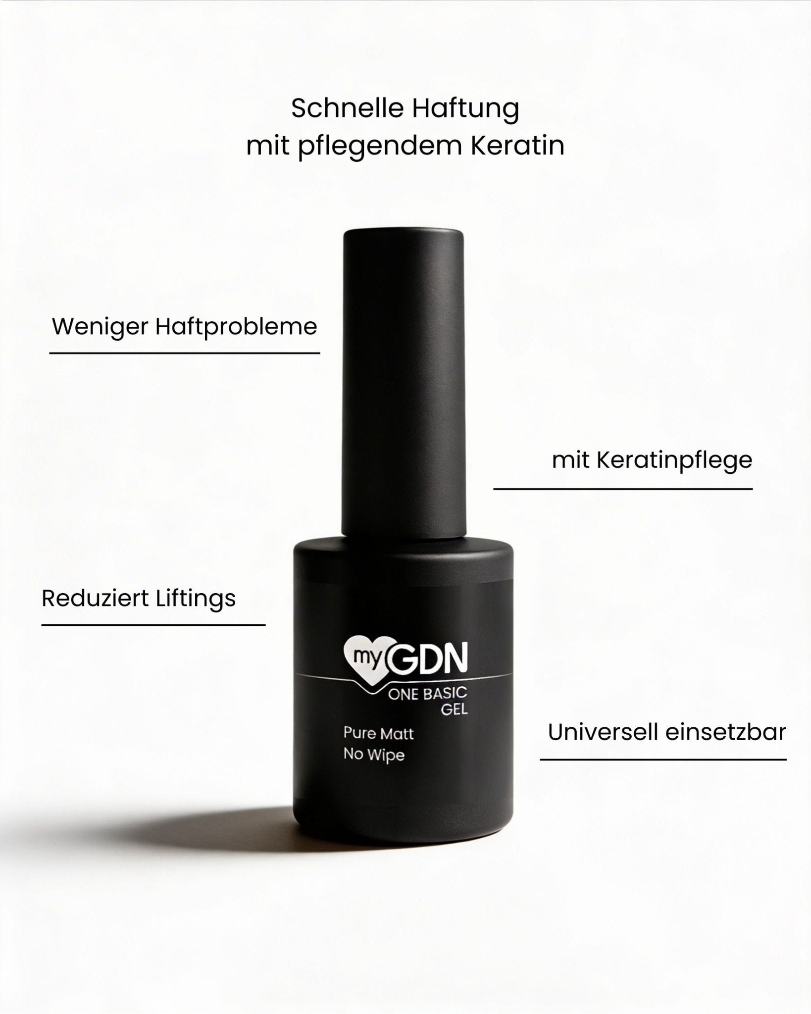German Dream Nails - BASE - 10ml Base Coat Quick Bonder