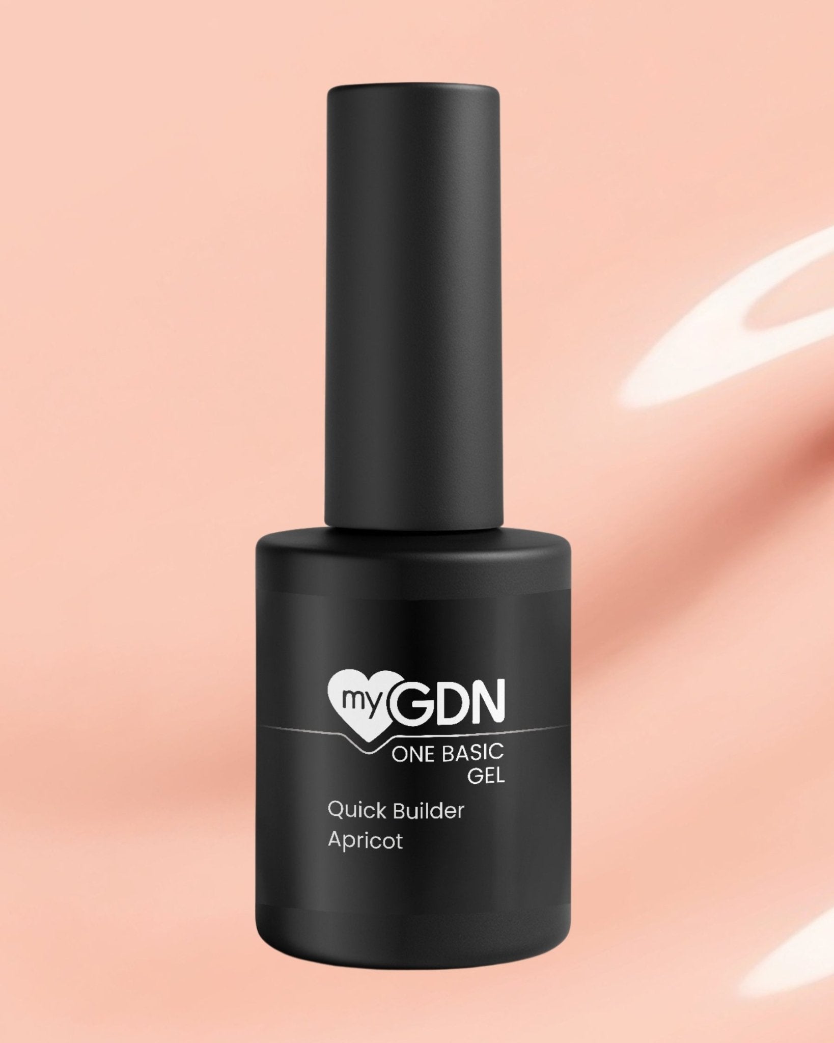 German Dream Nails - Bottle Builder Gel - 10ml Quick Builder Apricot