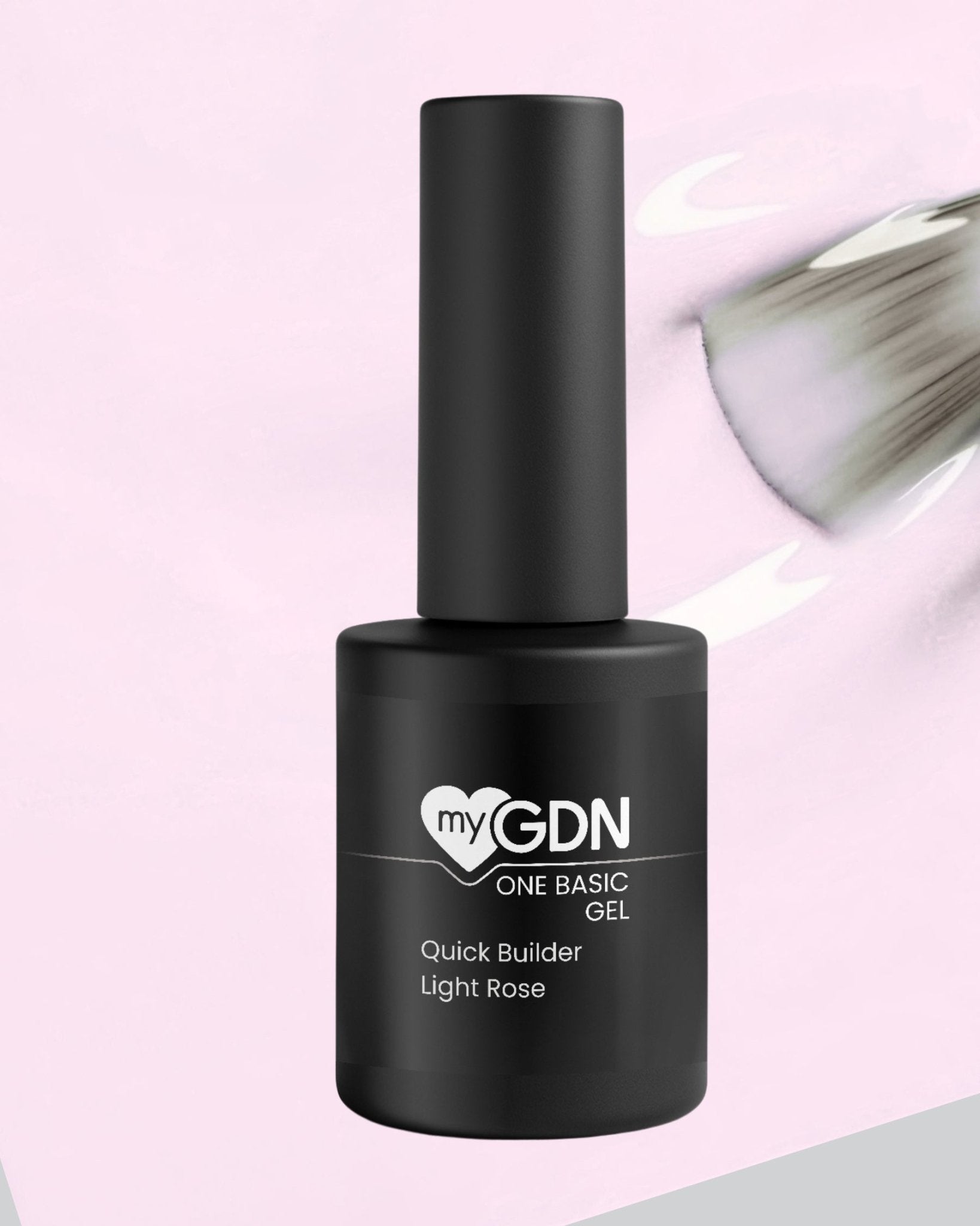German Dream Nails - Bottle Builder Gel - 10ml Quick Builder Light Rose