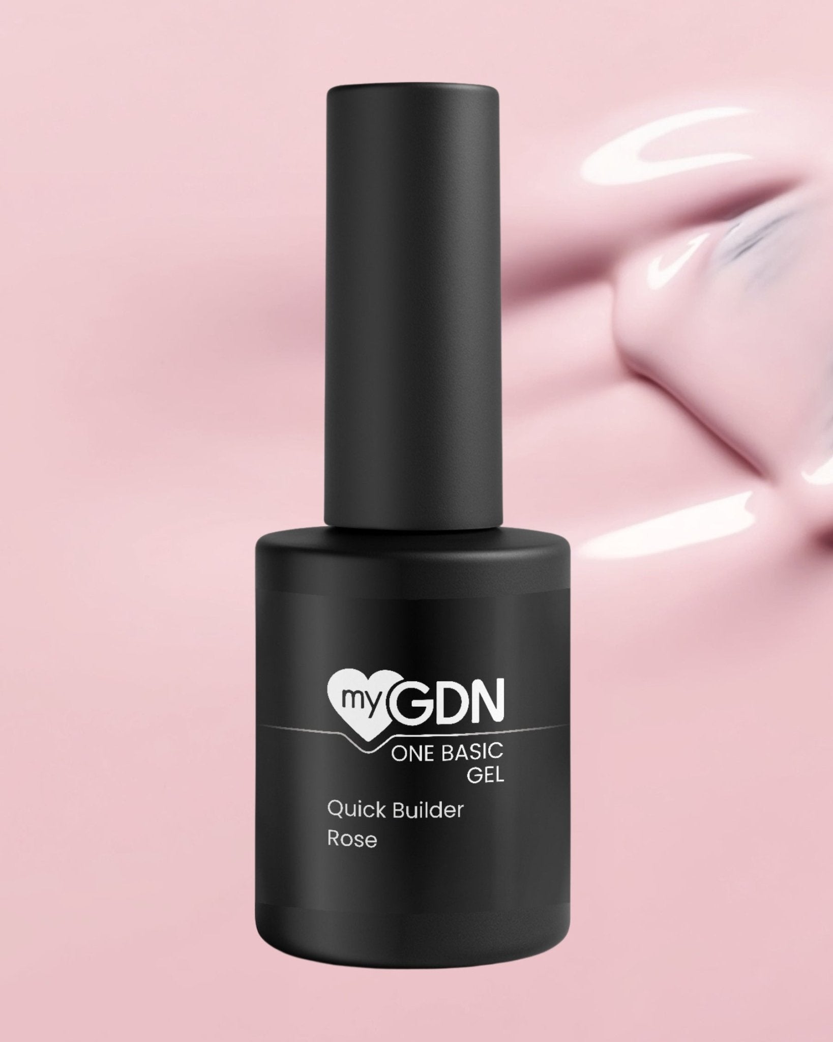 German Dream Nails - Bottle Builder Gel - 10ml Quick Builder Rose