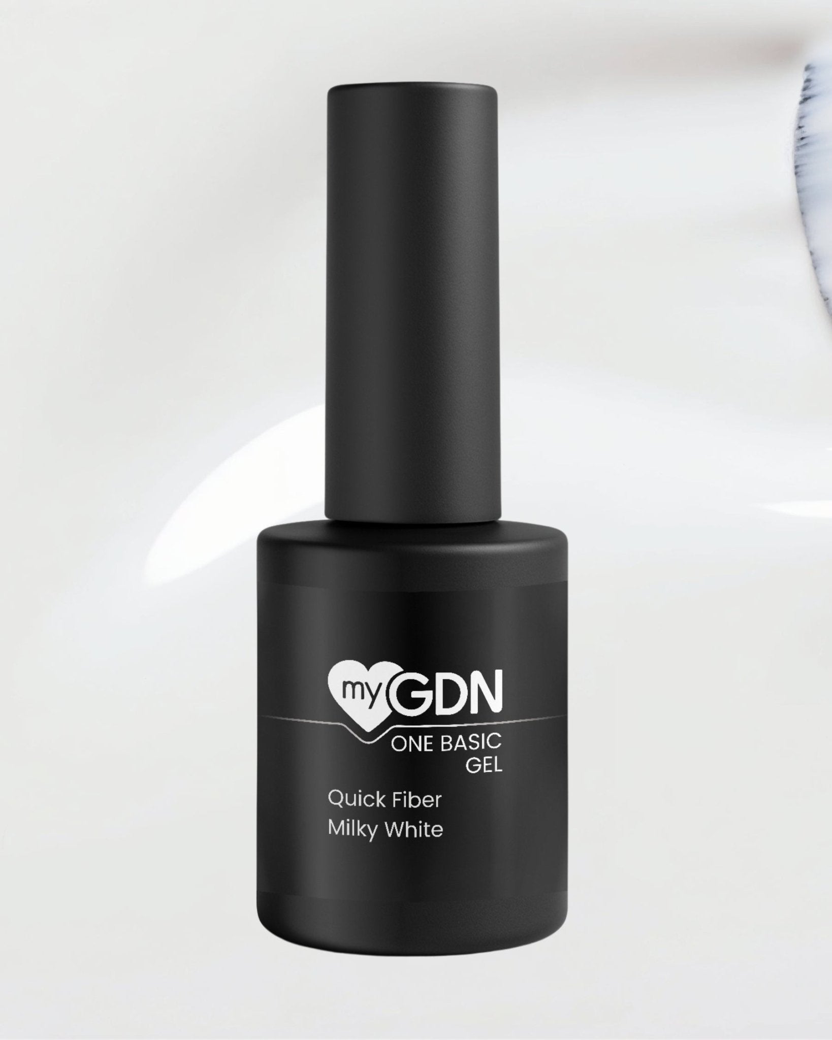 German Dream Nails - Bottle Builder Gel - 10ml Quick Fiber Milky White
