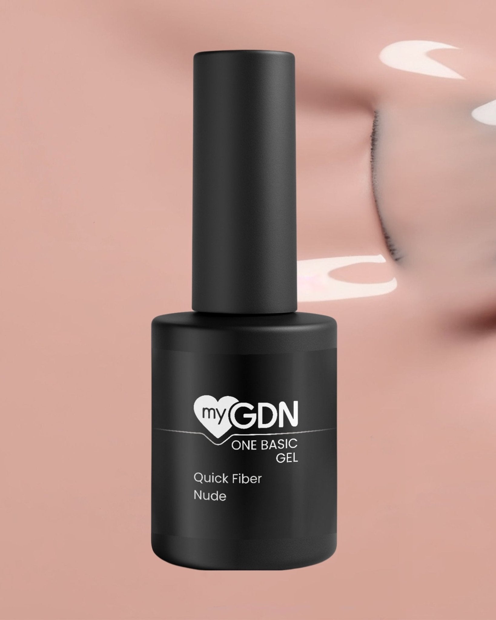 German Dream Nails - Bottle Builder Gel - 10ml Quick Fiber Nude