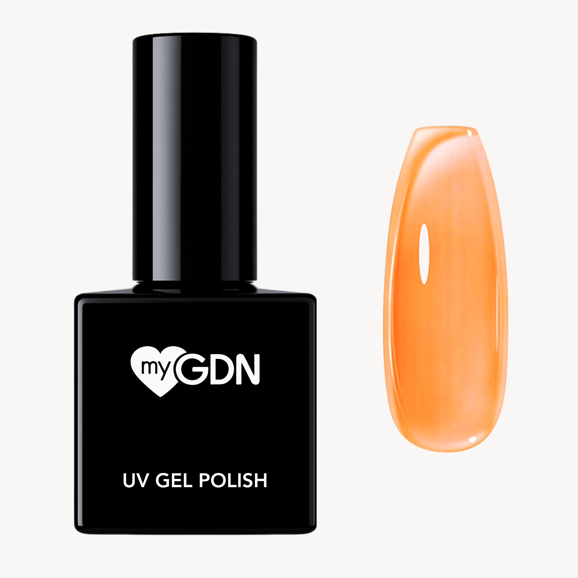 Glass Orange - German Dream Nails
