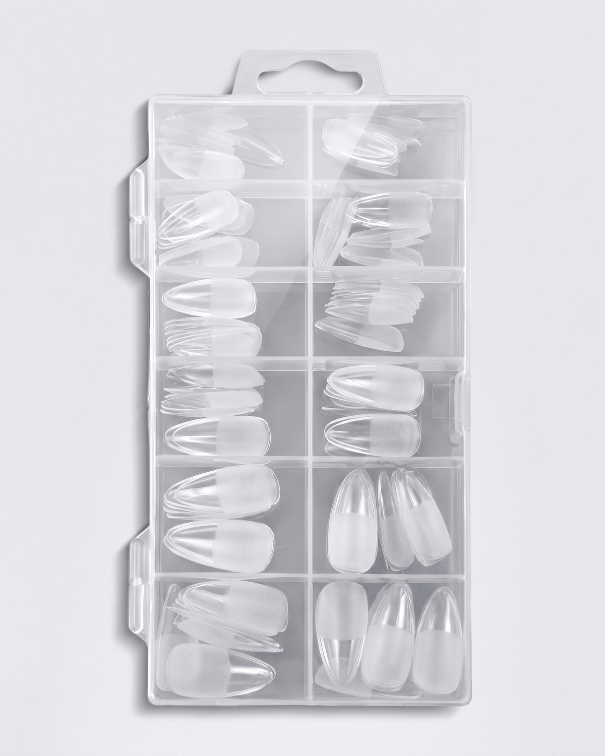 German Dream Nails - myGDN 120er Tipbox Mandel, vormattierte Tips in 12 Größen