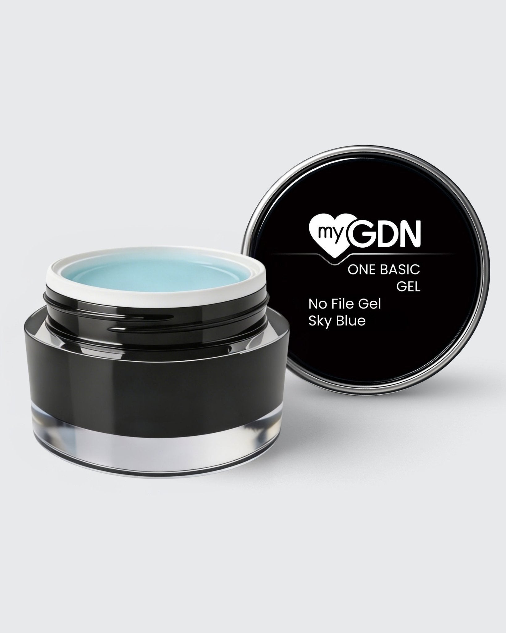 German Dream Nails - No File Gel No File Gel Sky Blue