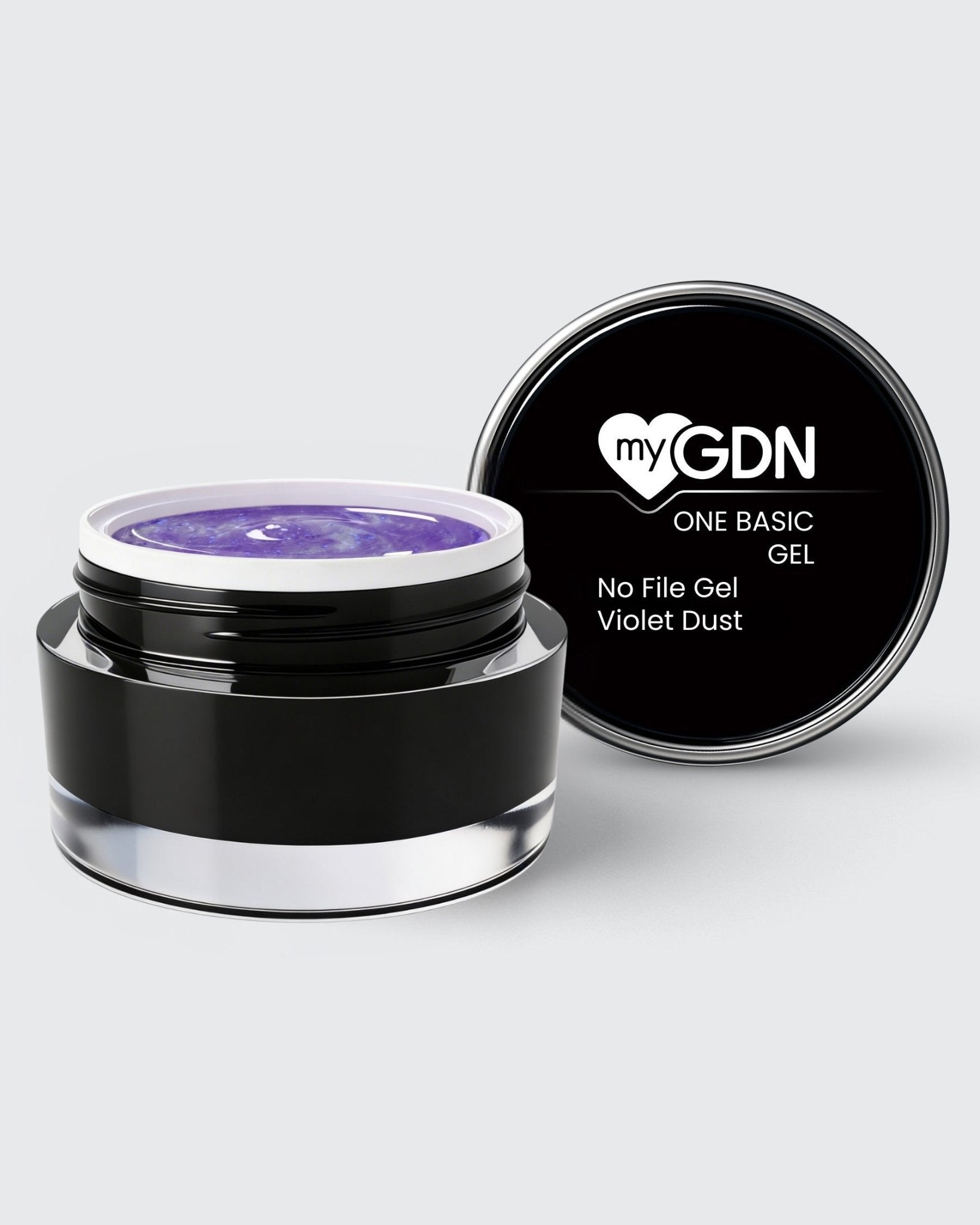 German Dream Nails - No File Gel No File Gel Violet Dust