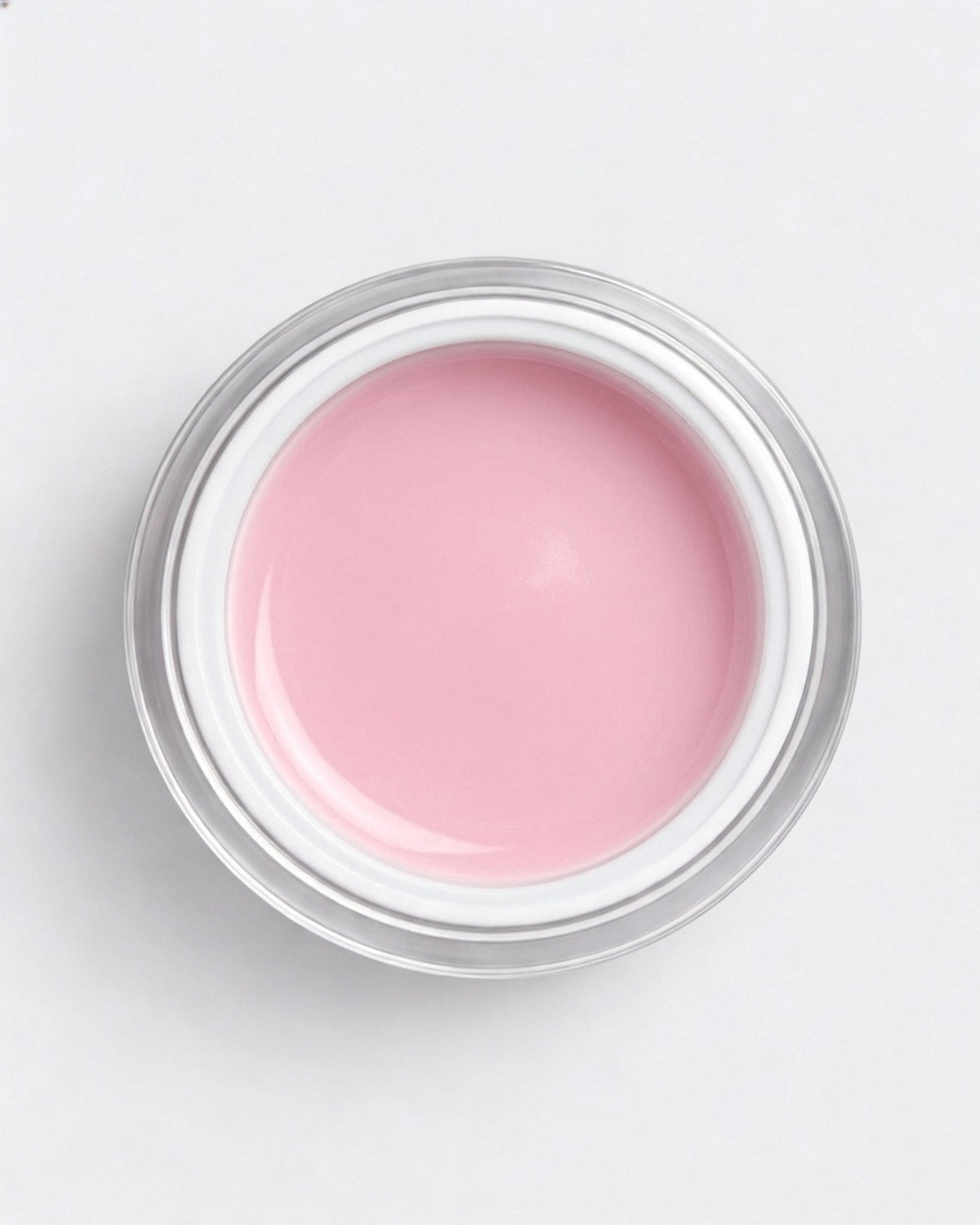 No File Gel Powder Rose – geöffneter Tiegel von oben