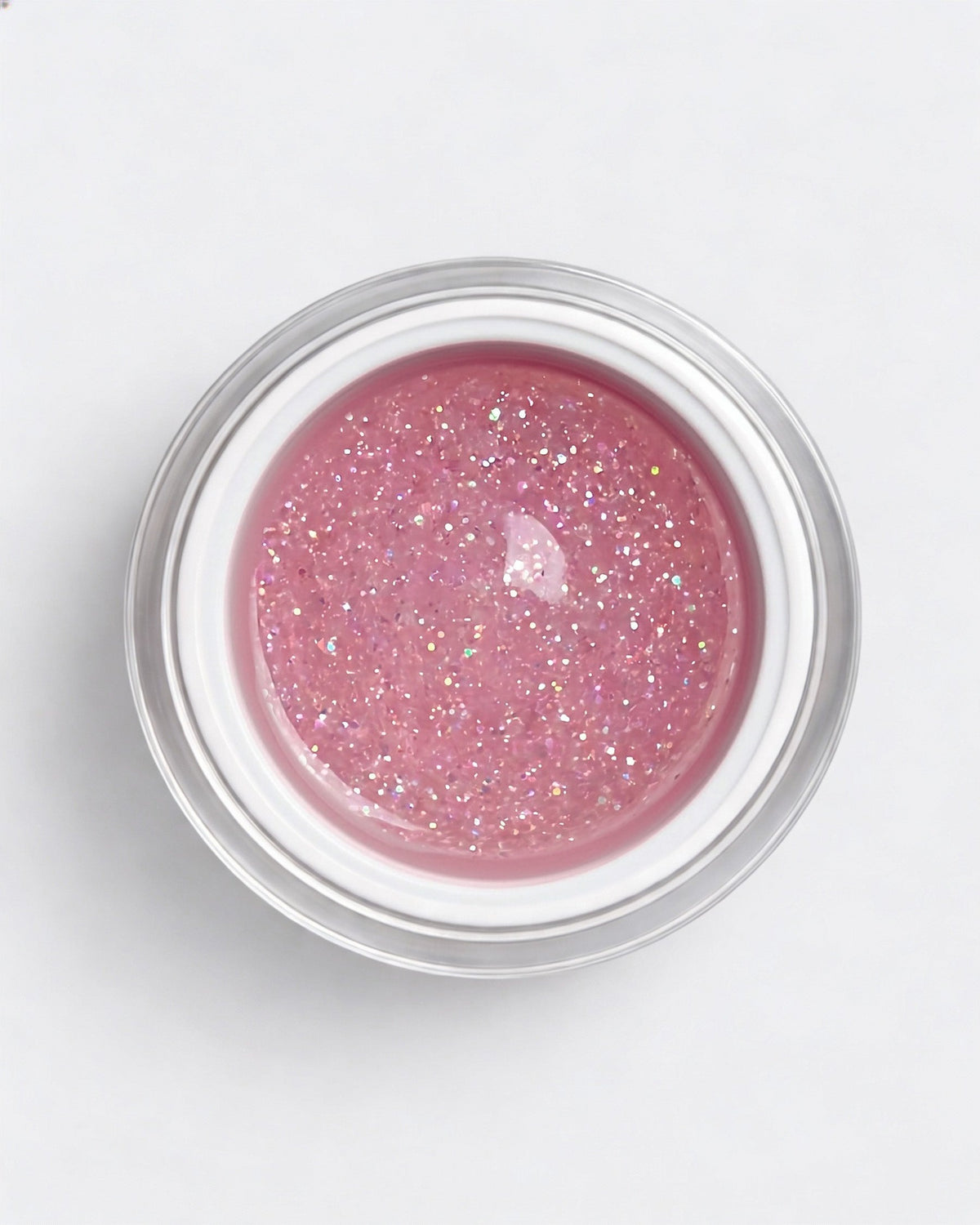 No File Gel Sugar Rose – geöffneter Tiegel von oben
