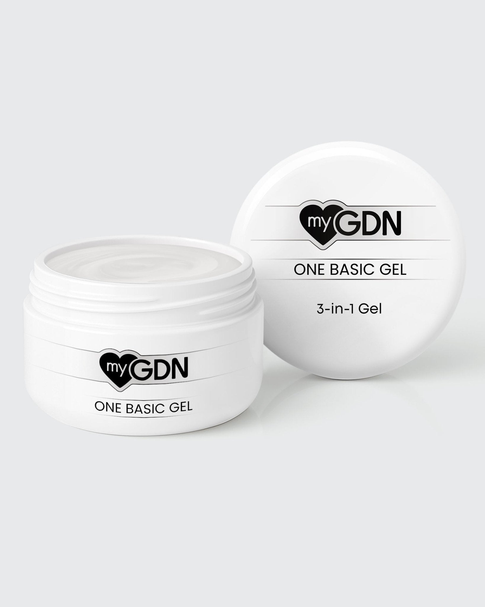 German Dream Nails - ONE 3 - in - 1 Gel Clear