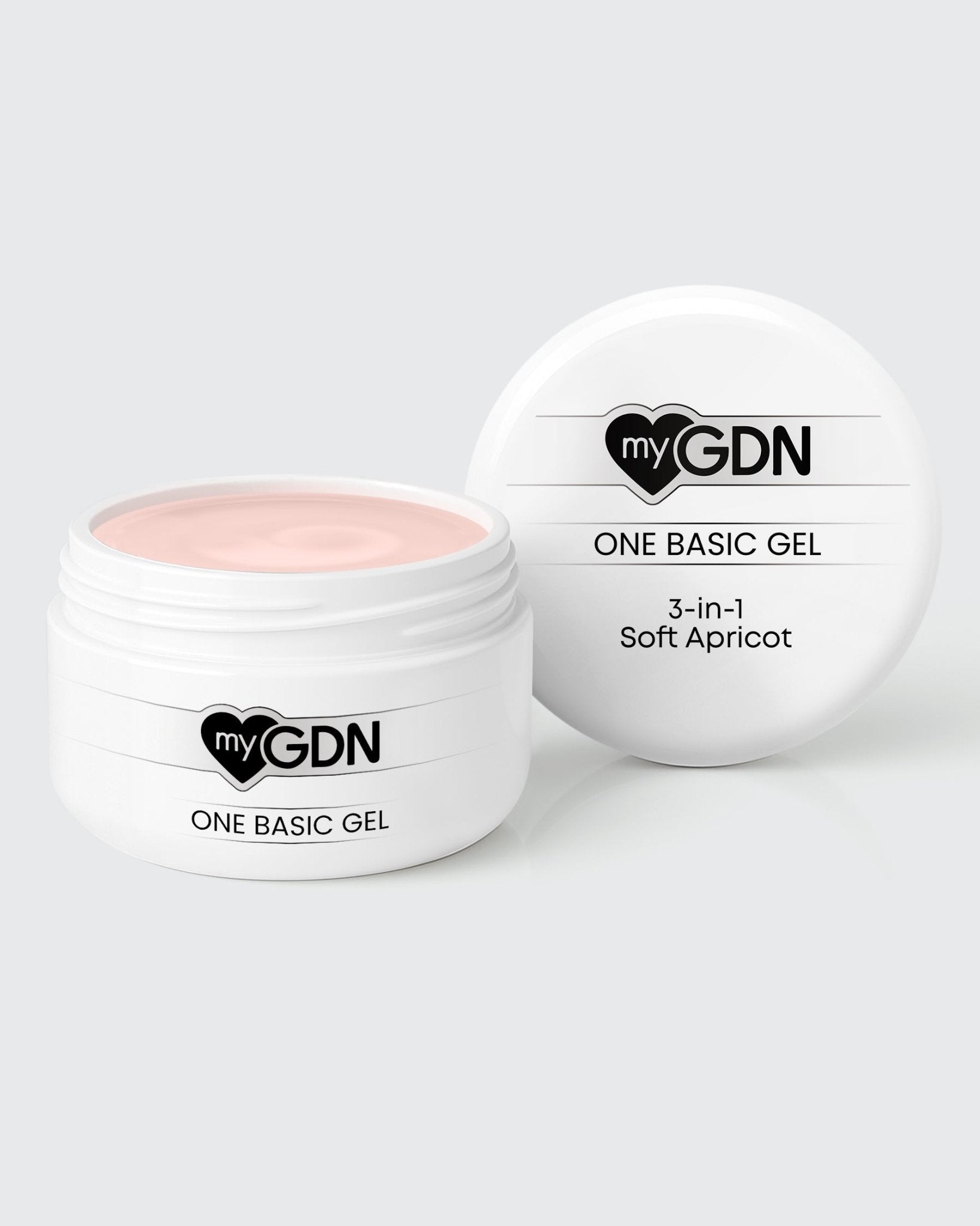 German Dream Nails - ONE 3 - in - 1 Gel Soft Apricot