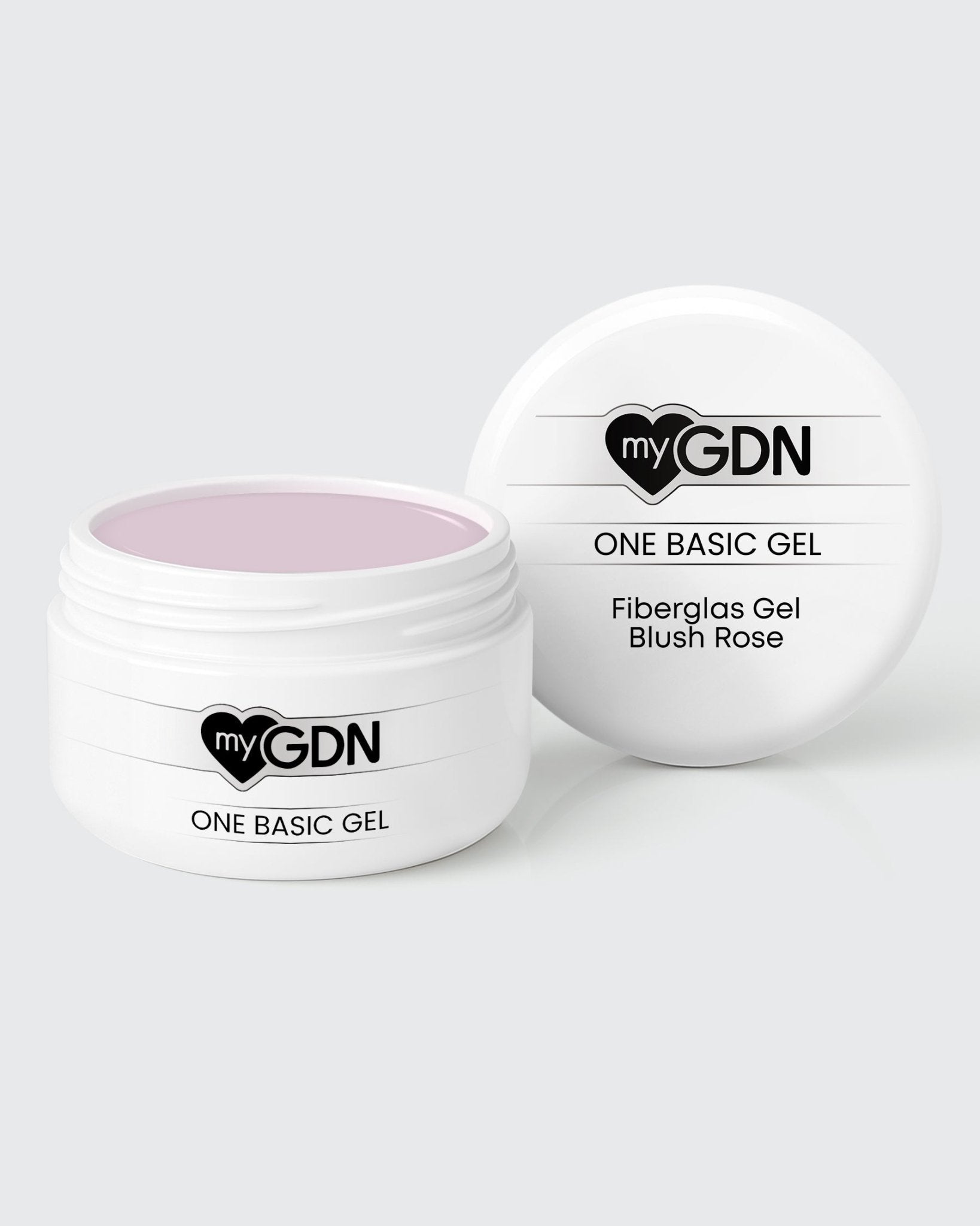 German Dream Nails - ONE Fiberglas Gel Blush Rose