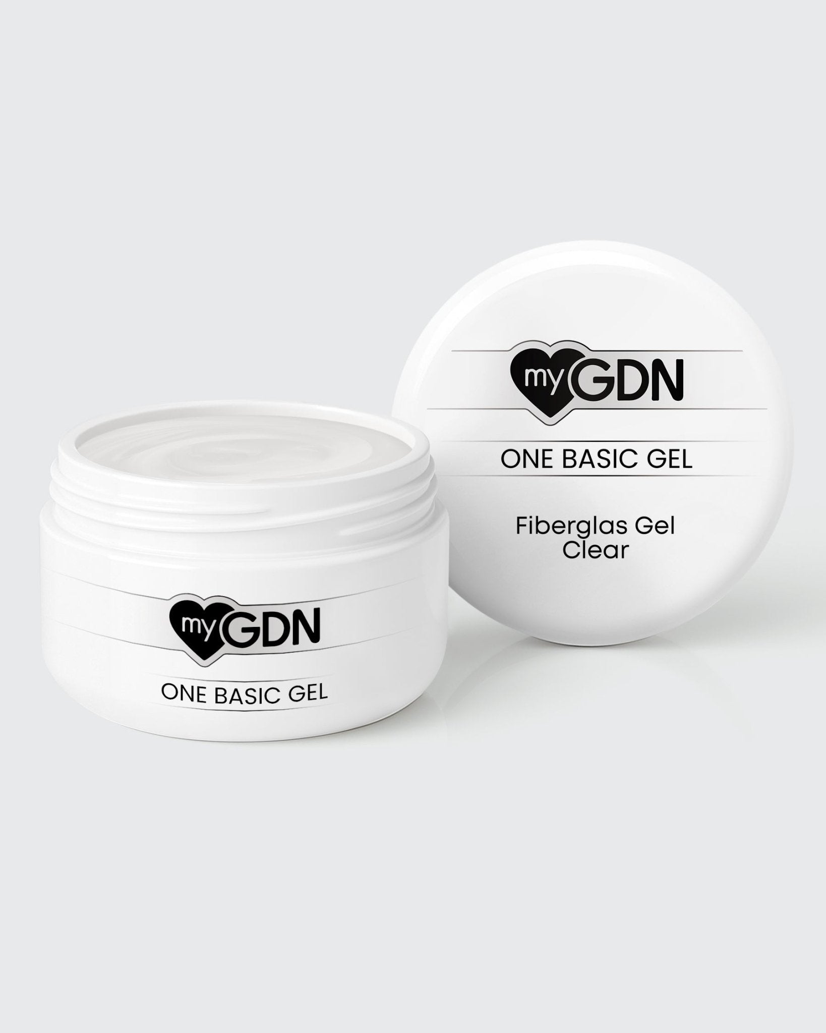 German Dream Nails - ONE Fiberglas Gel Clear