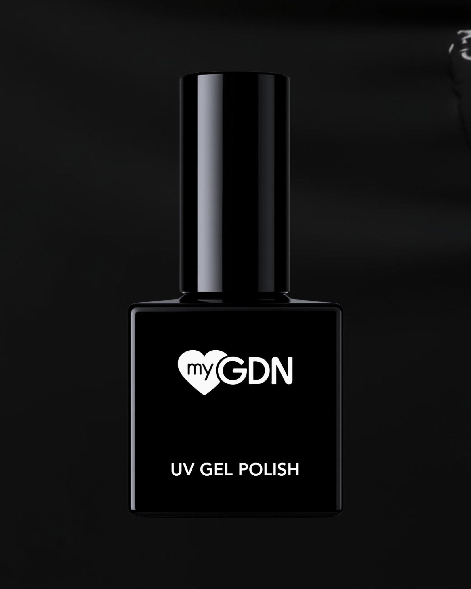 German Dream Nails - SHELLAC - 8ml Black