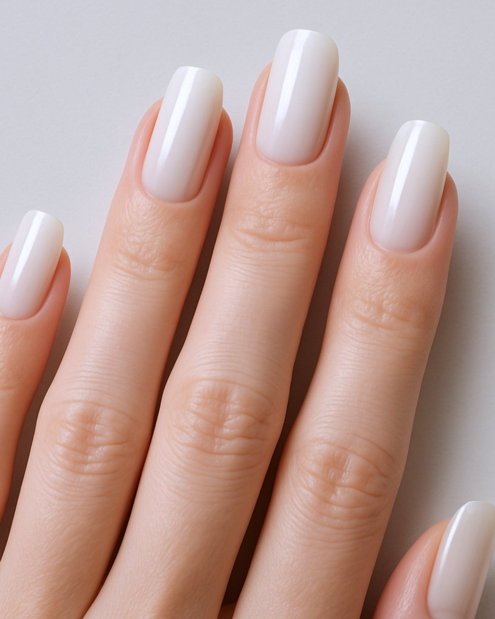 German Dream Nails - SHELLAC - 8ml Natural White