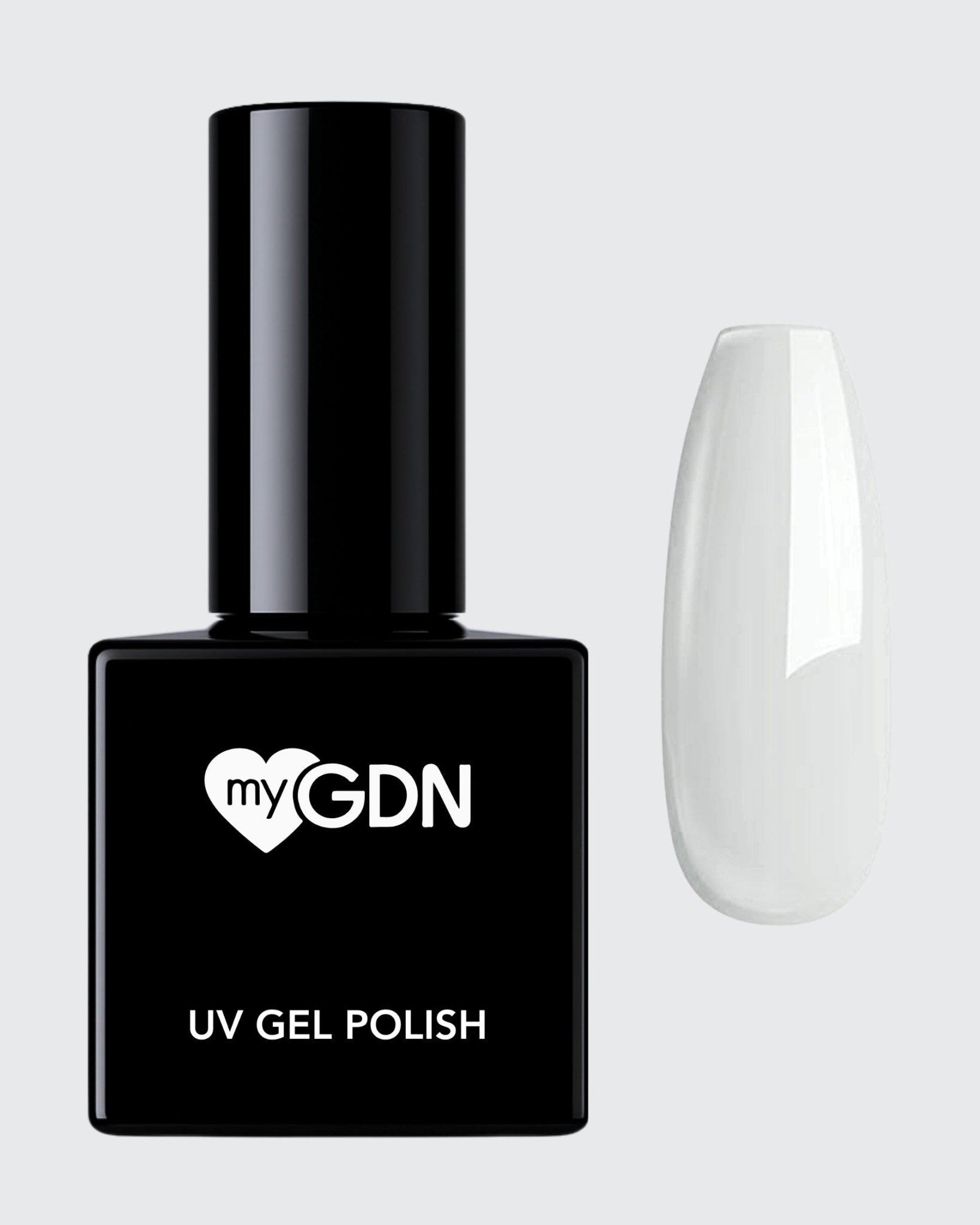 German Dream Nails - SHELLAC - 8ml Natural White
