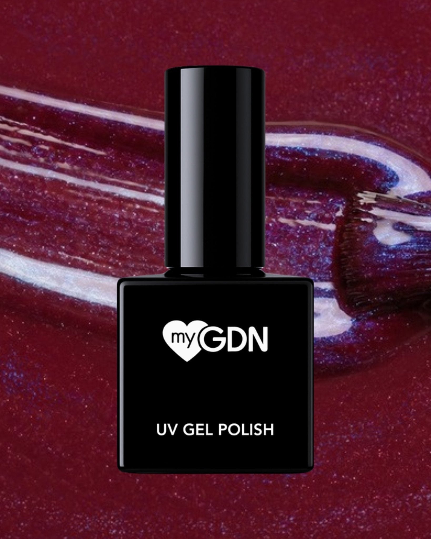 German Dream Nails - SHELLAC - 8ml Shellac Berry Glow