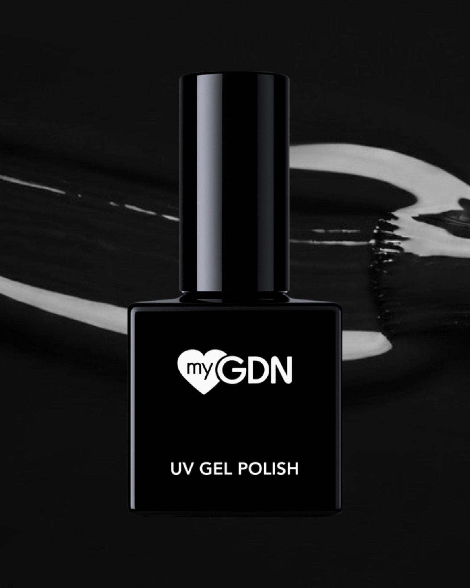 German Dream Nails - SHELLAC - 8ml Shellac Black