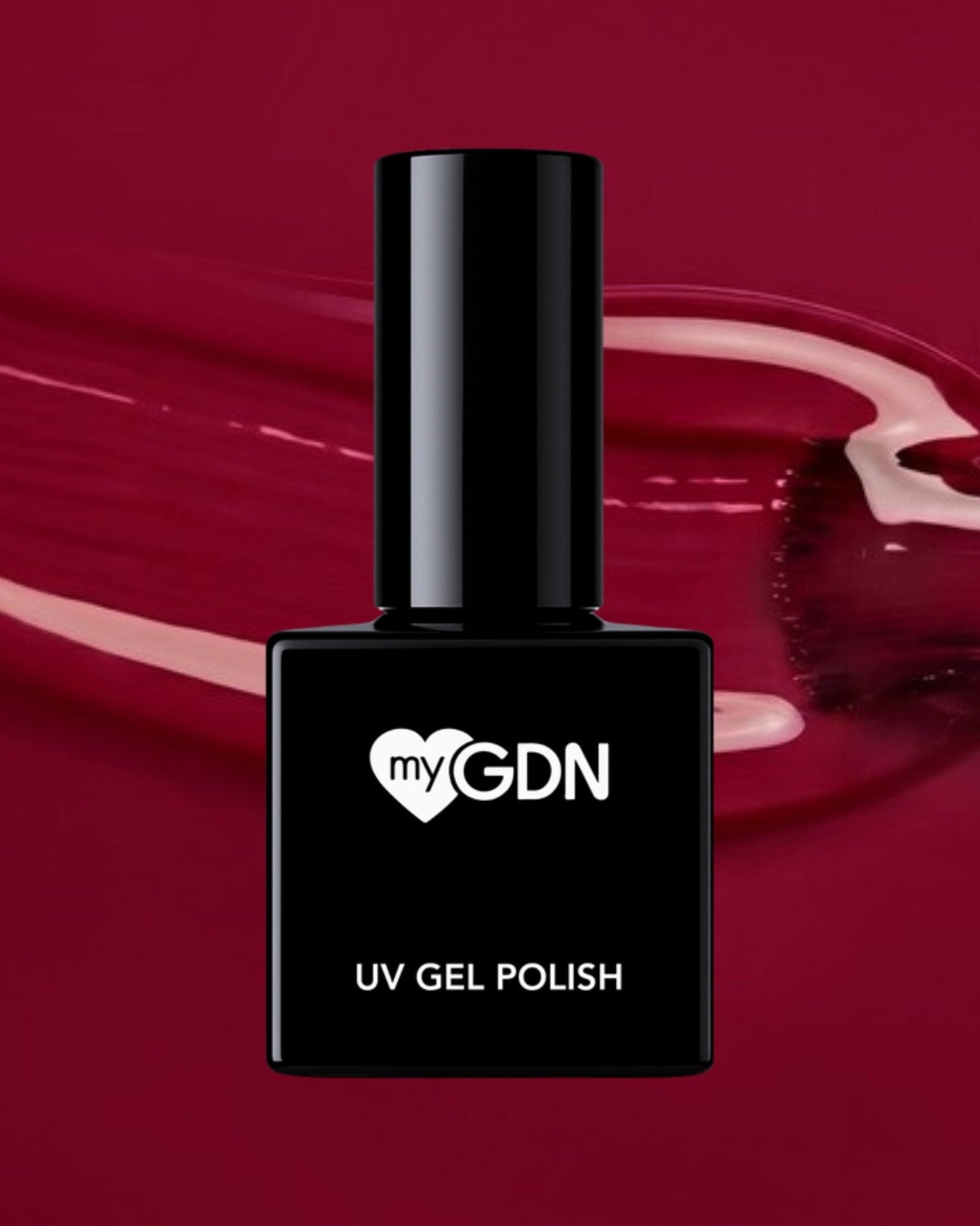 German Dream Nails - SHELLAC - 8ml Shellac Glass Red