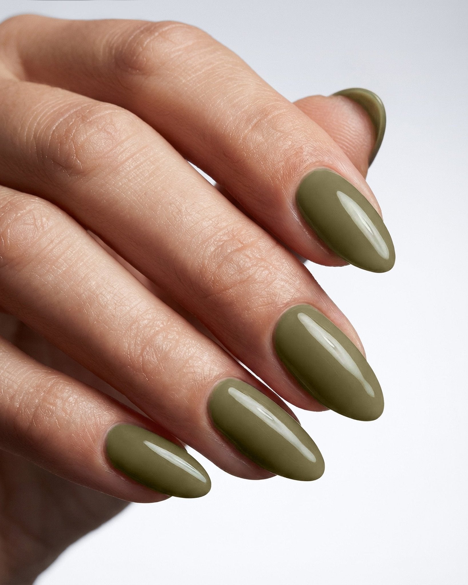 German Dream Nails - SHELLAC - 8ml Shellac Olive Taupe