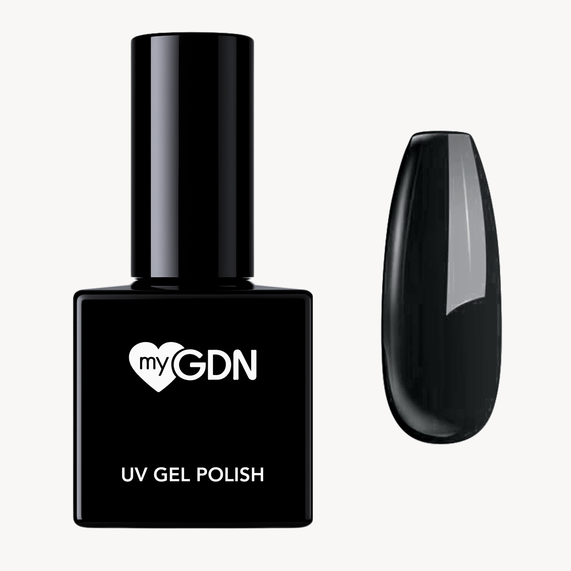 Shellac - Black 8ml - German Dream Nails
