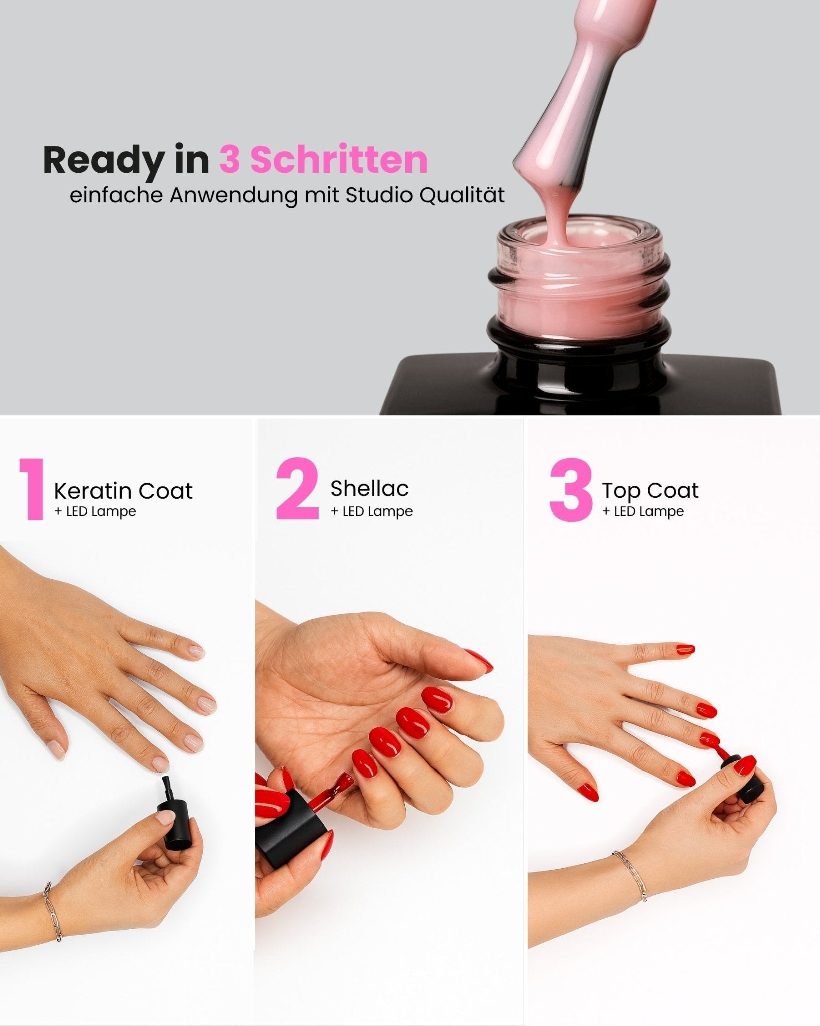 German Dream Nails - Shellac Bundle Dynamic Duo