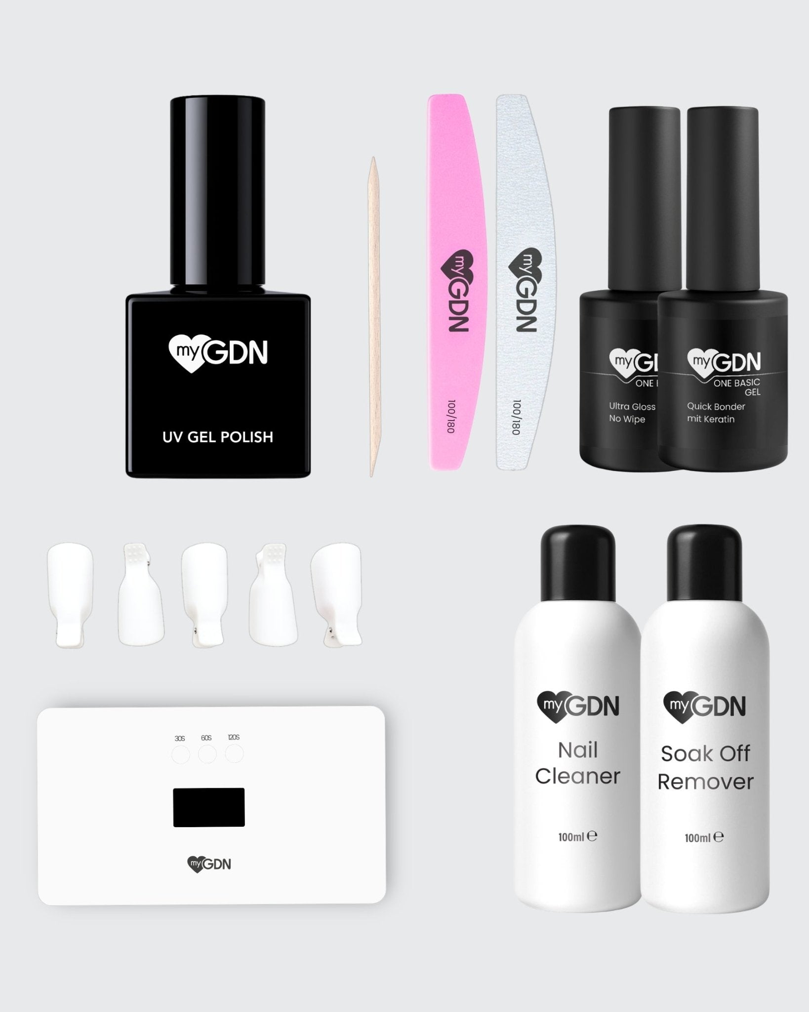 German Dream Nails - SHELLAC Einsteiger - Set