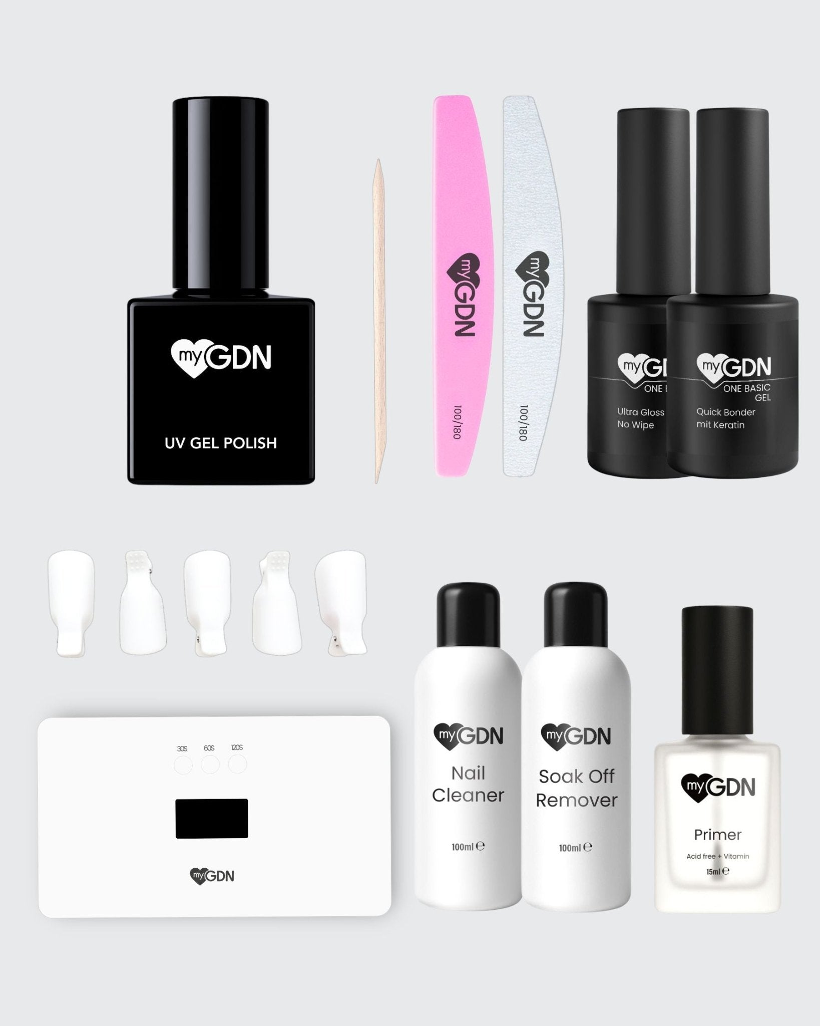 German Dream Nails - SHELLAC Einsteiger - Set