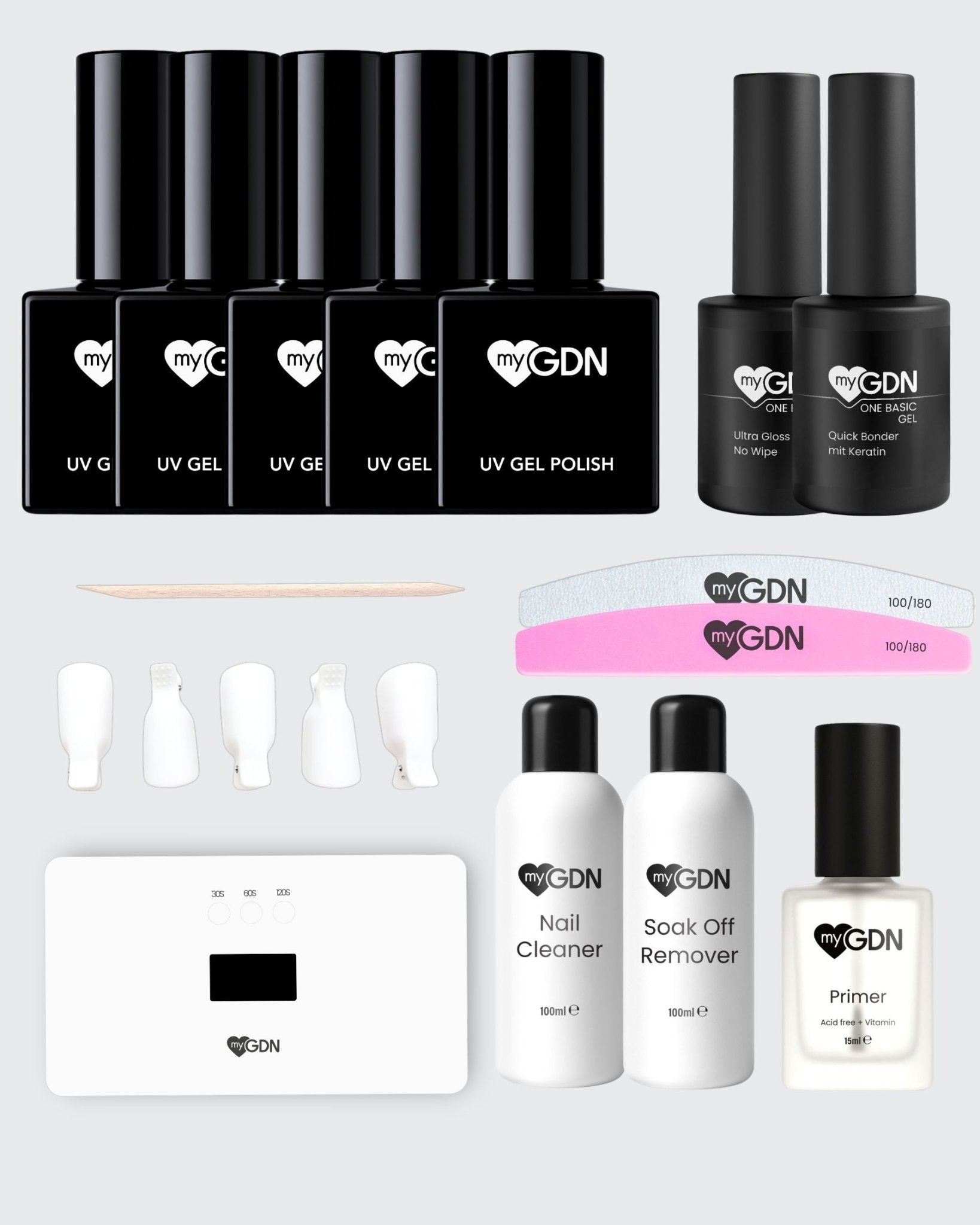 German Dream Nails - SHELLAC Super Starter - Set