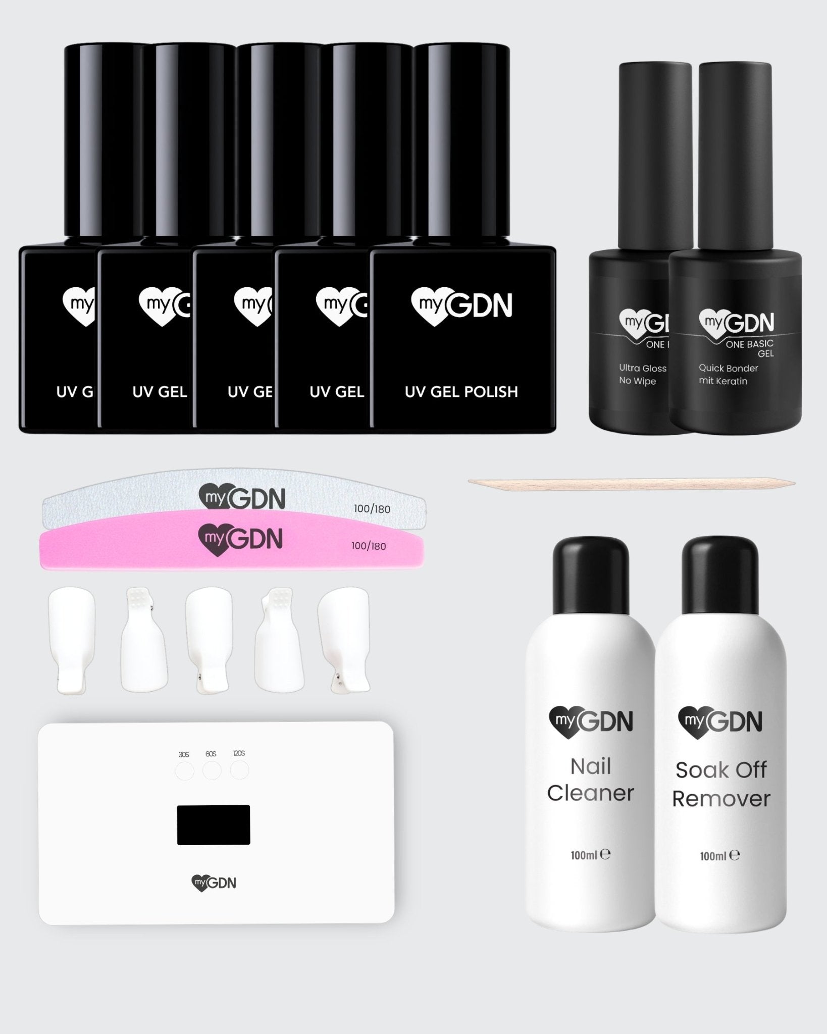 German Dream Nails - SHELLAC Super Starter - Set